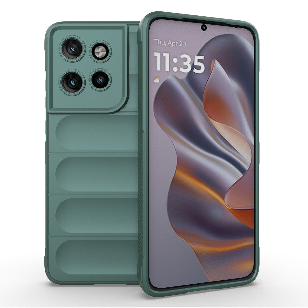 EIDERWOOD Motorola Edge 50 Neo / ThinkPhone 25 Fleksibelt Plastik Mobil Cover - Grøn