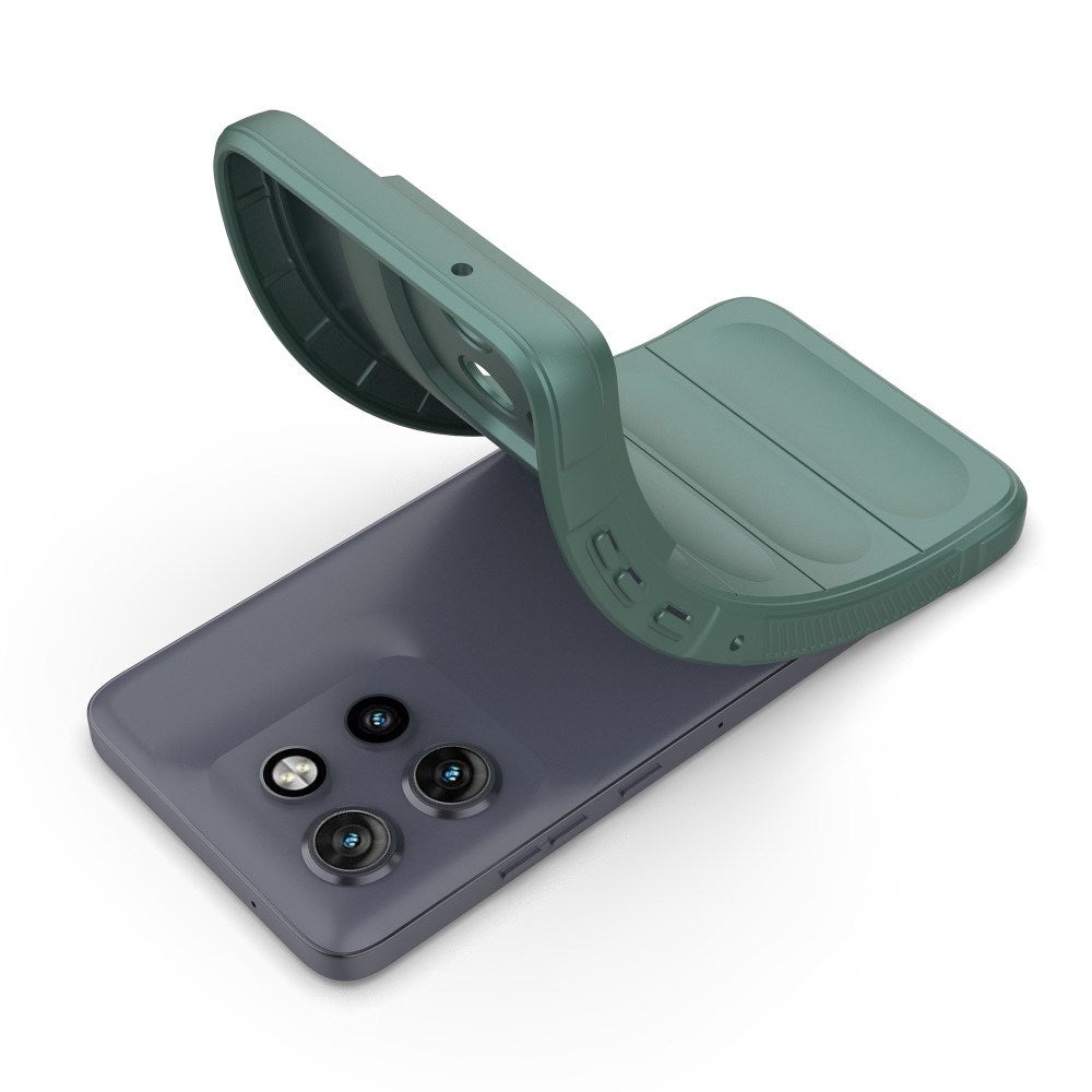 EIDERWOOD Motorola Edge 50 Neo / ThinkPhone 25 Fleksibelt Plastik Mobil Cover - Grøn