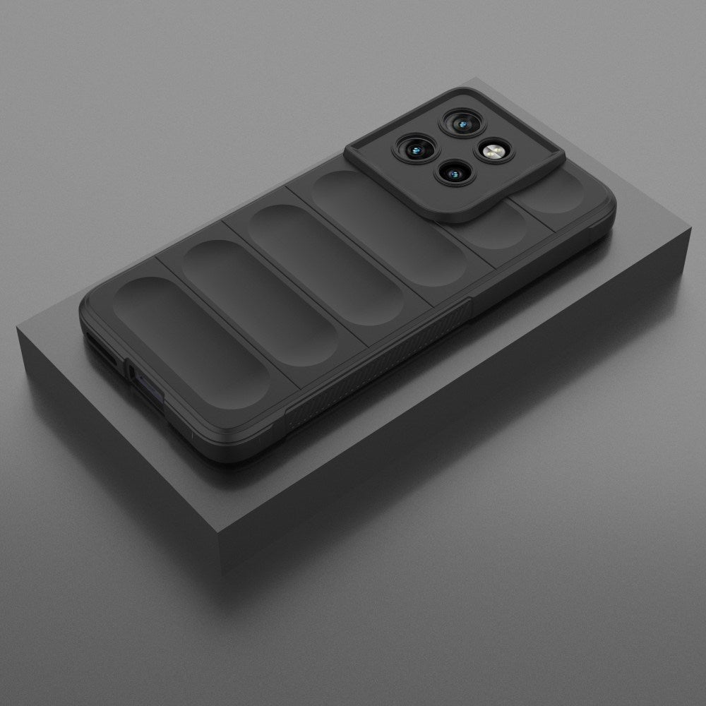 EIDERWOOD Motorola Edge 50 Neo / ThinkPhone 25 Fleksibelt Plastik Mobil Cover - Sort