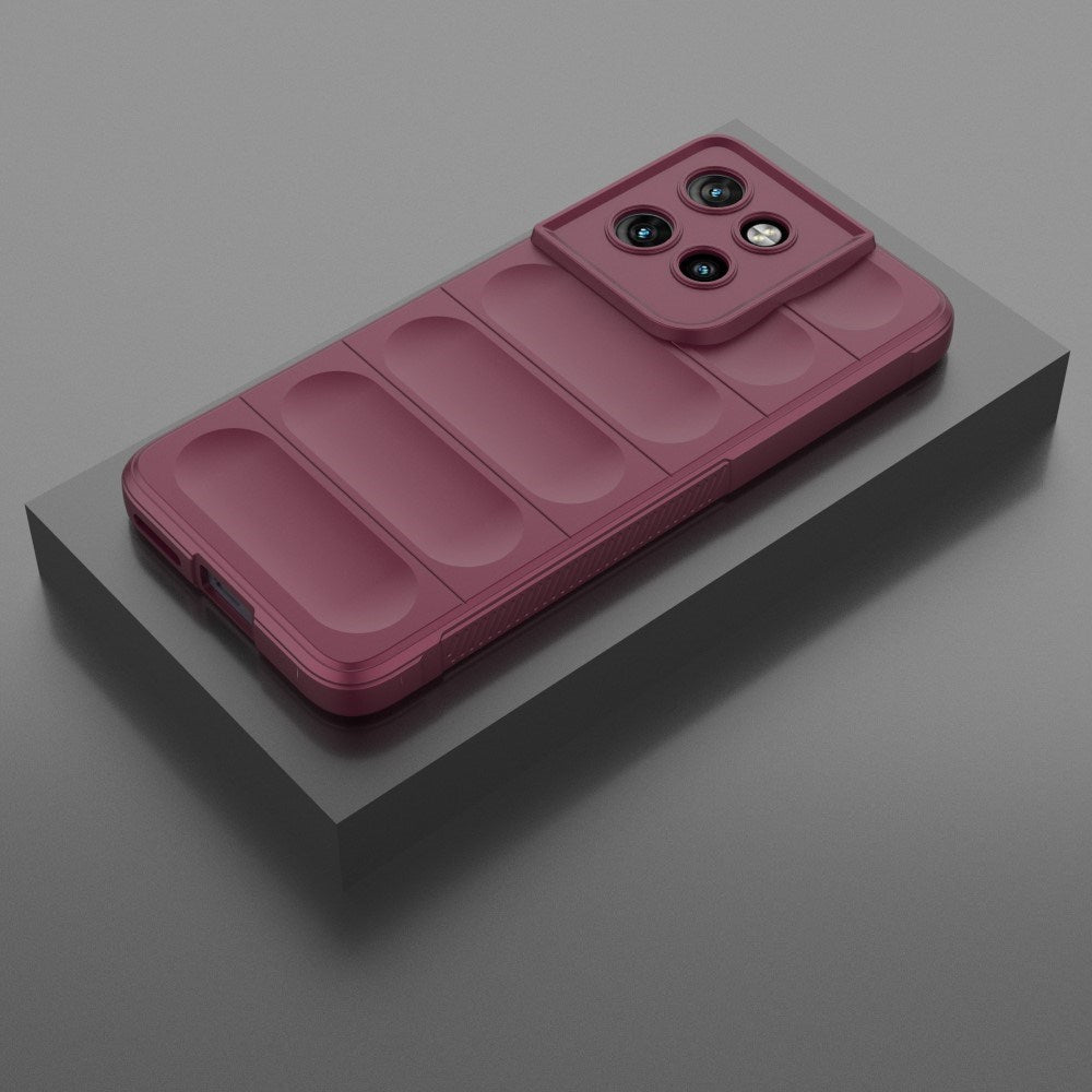 EIDERWOOD Motorola Edge 50 Neo / ThinkPhone 25 Fleksibelt Plastik Mobil Cover - Rød