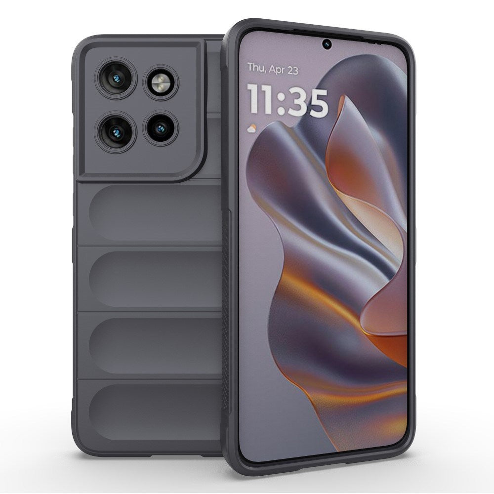 EIDERWOOD Motorola Edge 50 Neo / ThinkPhone 25 Fleksibelt Plastik Mobil Cover - Mørkegrå