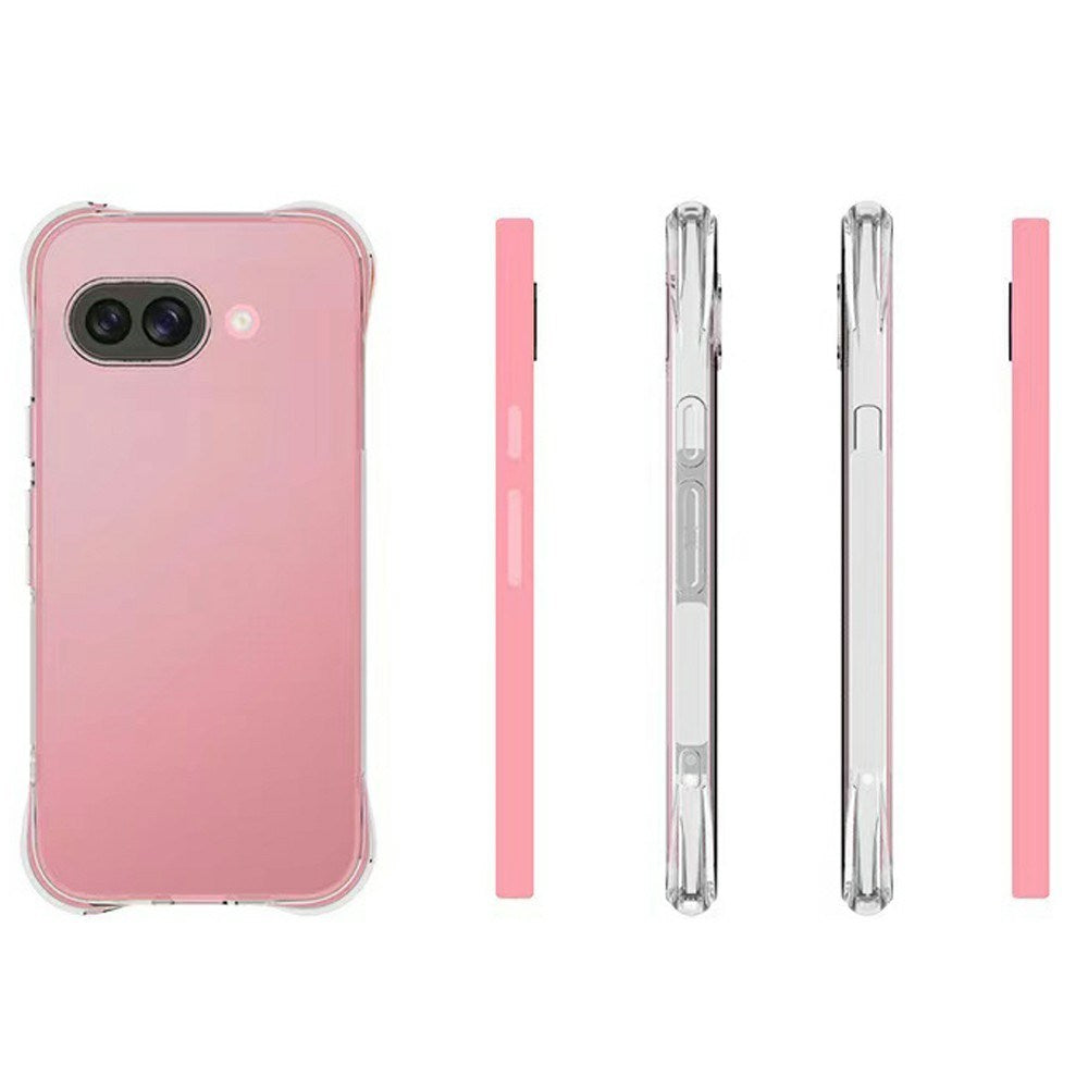 EIDERWOOD - Google Pixel 9a - Plastik Cover m. Stødabsorberende Hjørner - Gennemsigtig