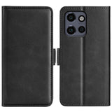 EIDERWOOD Motorola Edge 50 Neo Wallet Flip Cover - i læder m. Pung - Sort