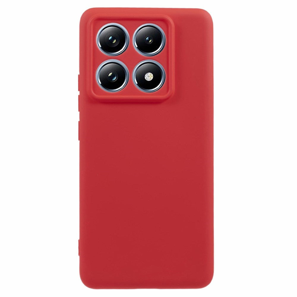 EIDERWOOD Xiaomi 14T Pro Foret Fleksibelt Plast Mobil Cover - Rød