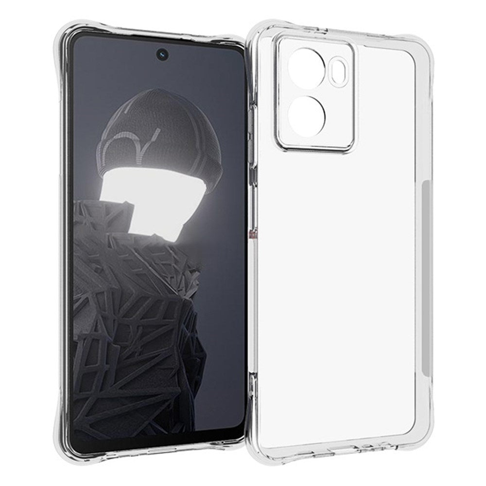 HMD Fusion / Fusion X1 - EIDERWOOD Plastik Cover m. Stødabsorberende Hjørner - Gennemsigtig