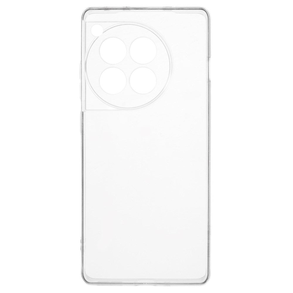 OnePlus 12R - EIDERWOOD Fleksibelt Plastik Bagside Cover - Gennemsigtig