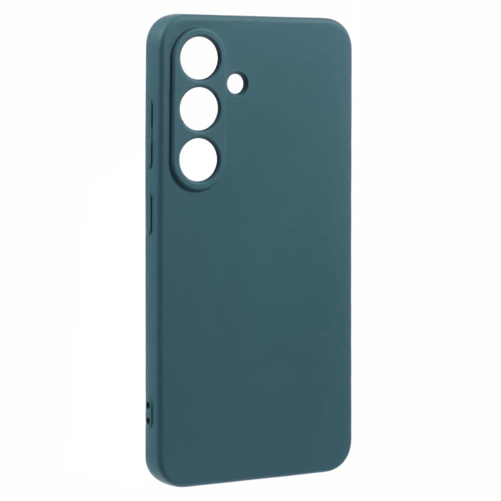 EIDERWOOD - Telefoncover til Samsung Galaxy S25 - Holdbart Plastdesign og Ridsefri Inderside - Mørkegrøn