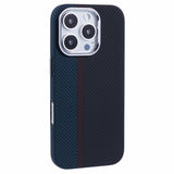 EIDERWOOD - Mønstret Carbon Cover - iPhone 16 Pro - MagSafe Kompatibel - Dark Colored Pattern