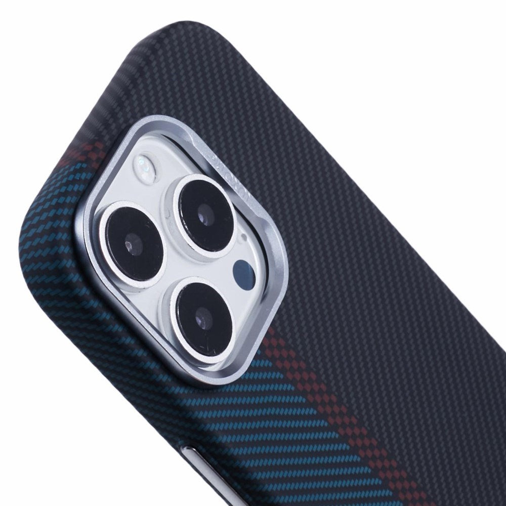 EIDERWOOD - Mønstret Carbon Cover - iPhone 16 Pro - MagSafe Kompatibel - Dark Colored Pattern