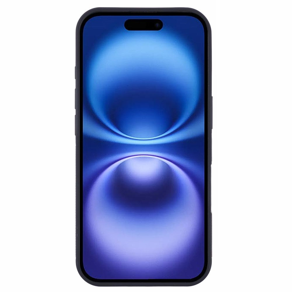 EIDERWOOD iPhone 16 Carbon Fiber Cover - MagSafe Kompatibelt - Sort