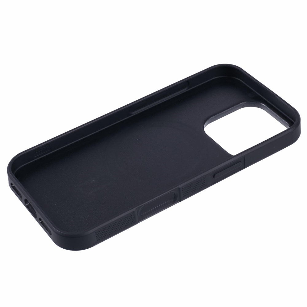 EIDERWOOD iPhone 16 Pro Carbon Fiber Cover - MagSafe Kompatibelt - Sort