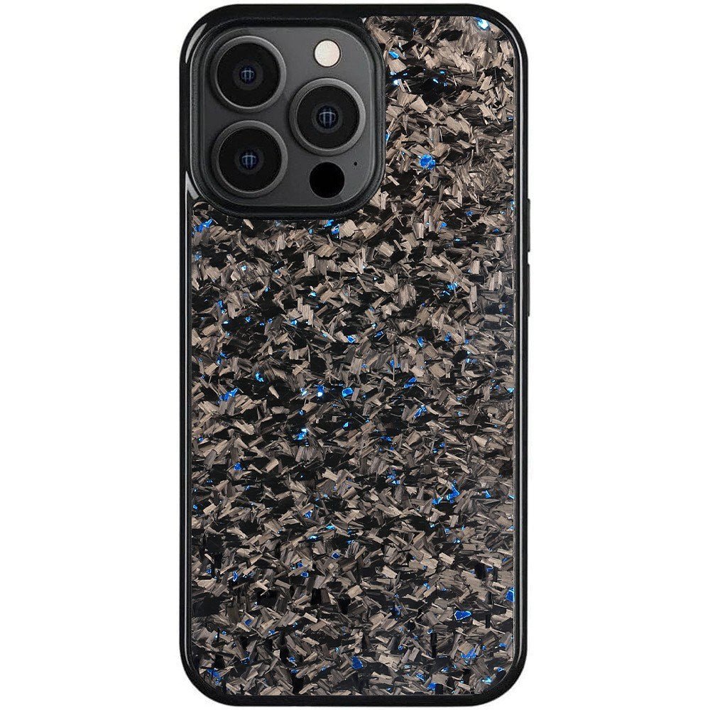EIDERWOOD iPhone 15 Pro Carbon Fiber Cover - MagSafe Kompatibelt - Blå