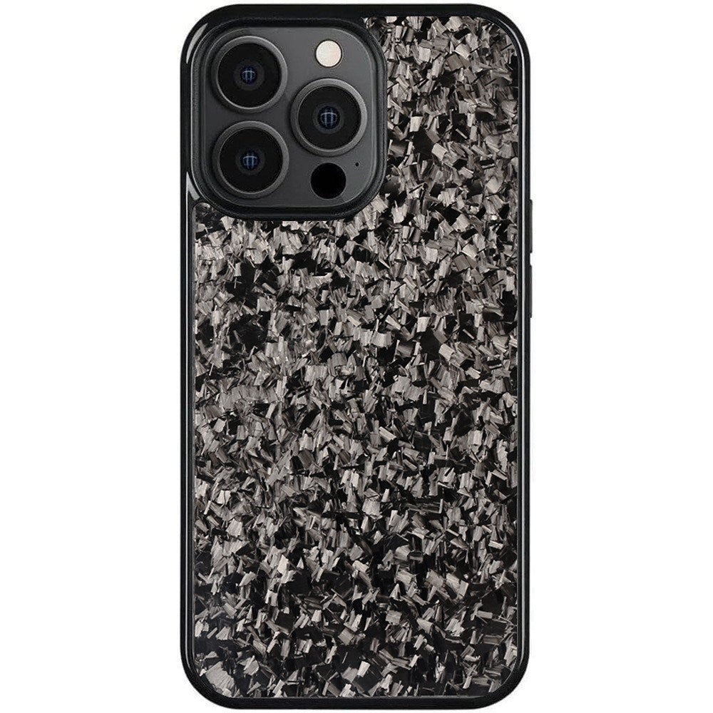 EIDERWOOD iPhone 15 Pro Carbon Fiber Cover - MagSafe Kompatibelt - Sort