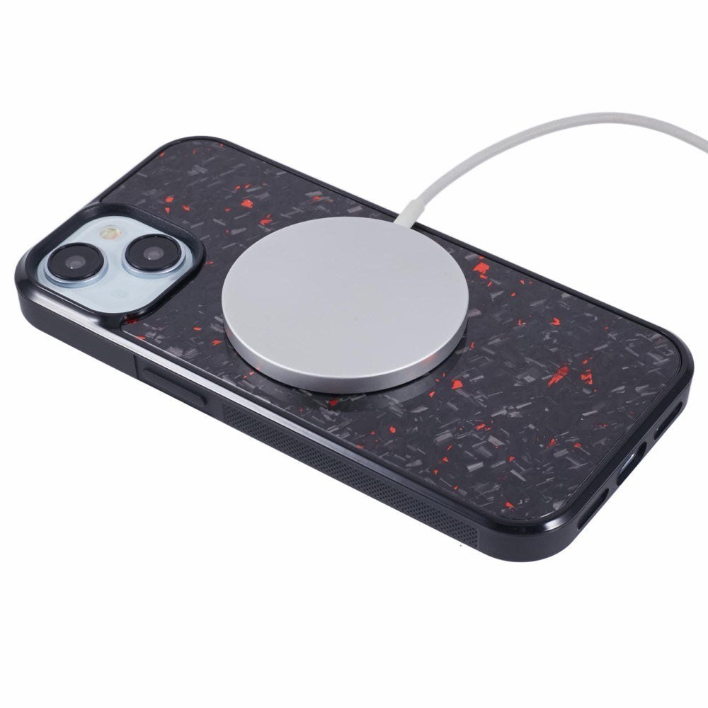 EIDERWOOD iPhone 13 Aramid Fiber Cover - MagSafe Kompatibelt - Rød