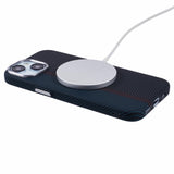 EIDERWOOD - Mønstret Carbon Cover - iPhone 13 - MagSafe Kompatibel - Dark Colored Pattern