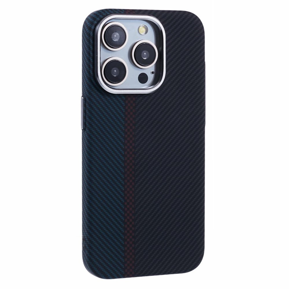 EIDERWOOD - Mønstret Carbon Cover - iPhone 13 Pro - MagSafe Kompatibel - Dark Colored Pattern