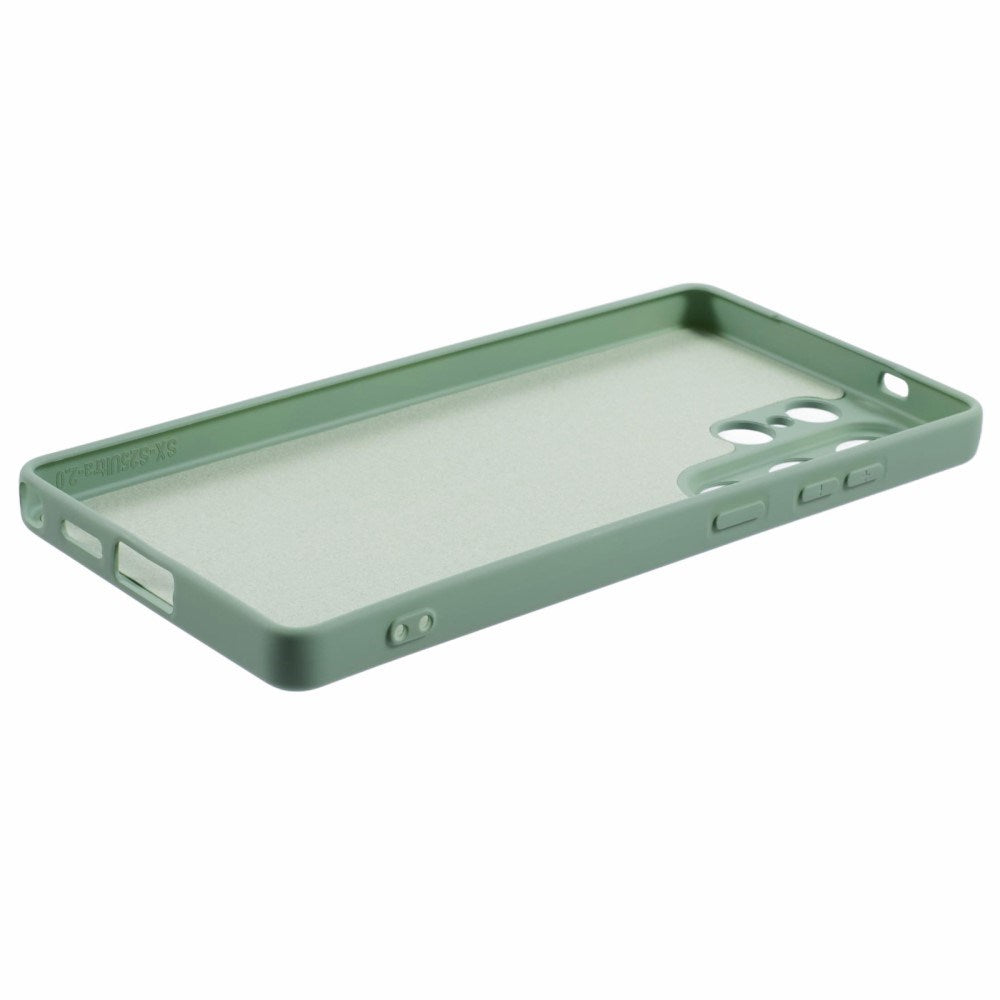 EIDERWOOD Samsung Galaxy S25 Ultra Foret Fleksibelt Plast Mobil Cover - Lysegrøn