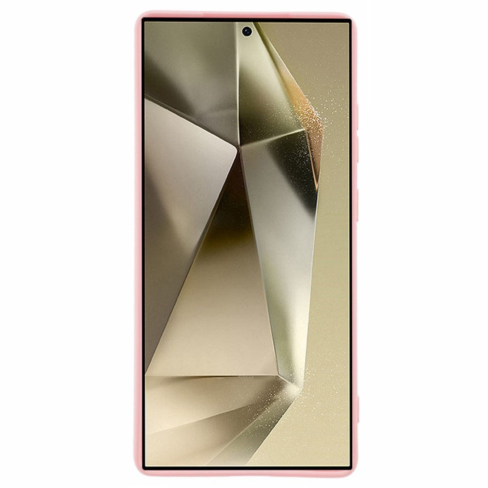 EIDERWOOD Samsung Galaxy S25 Ultra Foret Fleksibelt Plast Mobil Cover - Lyserød