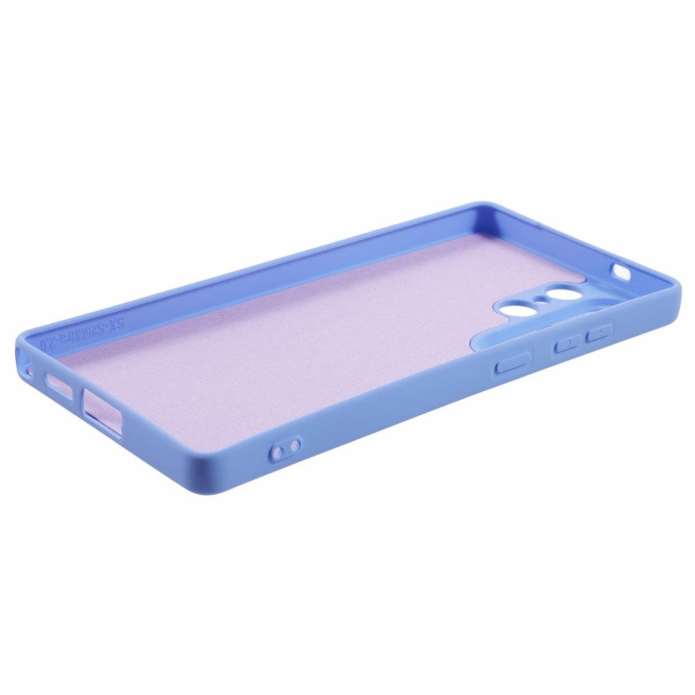 EIDERWOOD Samsung Galaxy S25 Ultra Foret Fleksibelt Plast Mobil Cover - Lyseblå