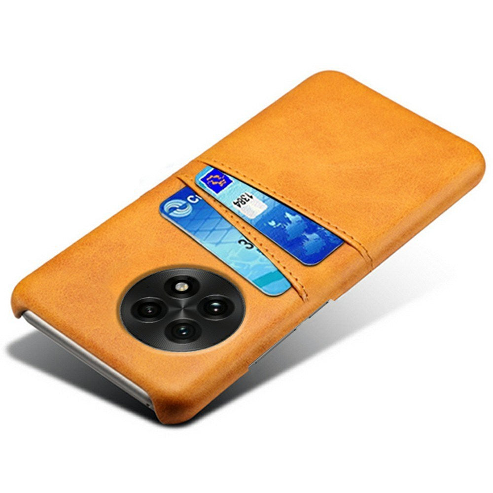 EIDERWOOD - OnePlus 13 Kunstlæder Cover m. Indbygget Kortholder - Orange