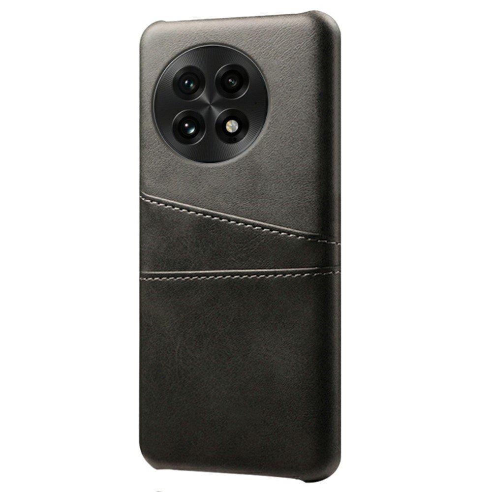 EIDERWOOD - OnePlus 13 Kunstlæder Cover m. Indbygget Kortholder - Sort