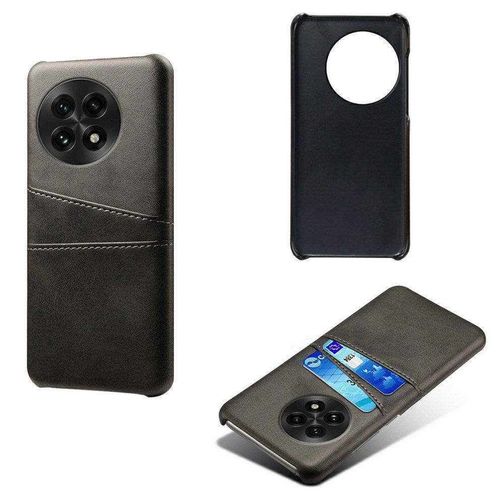 EIDERWOOD - OnePlus 13 Kunstlæder Cover m. Indbygget Kortholder - Sort