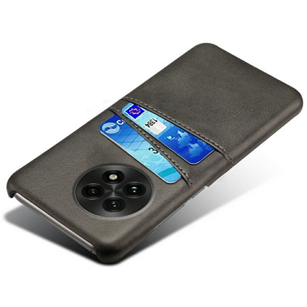 EIDERWOOD - OnePlus 13 Kunstlæder Cover m. Indbygget Kortholder - Sort