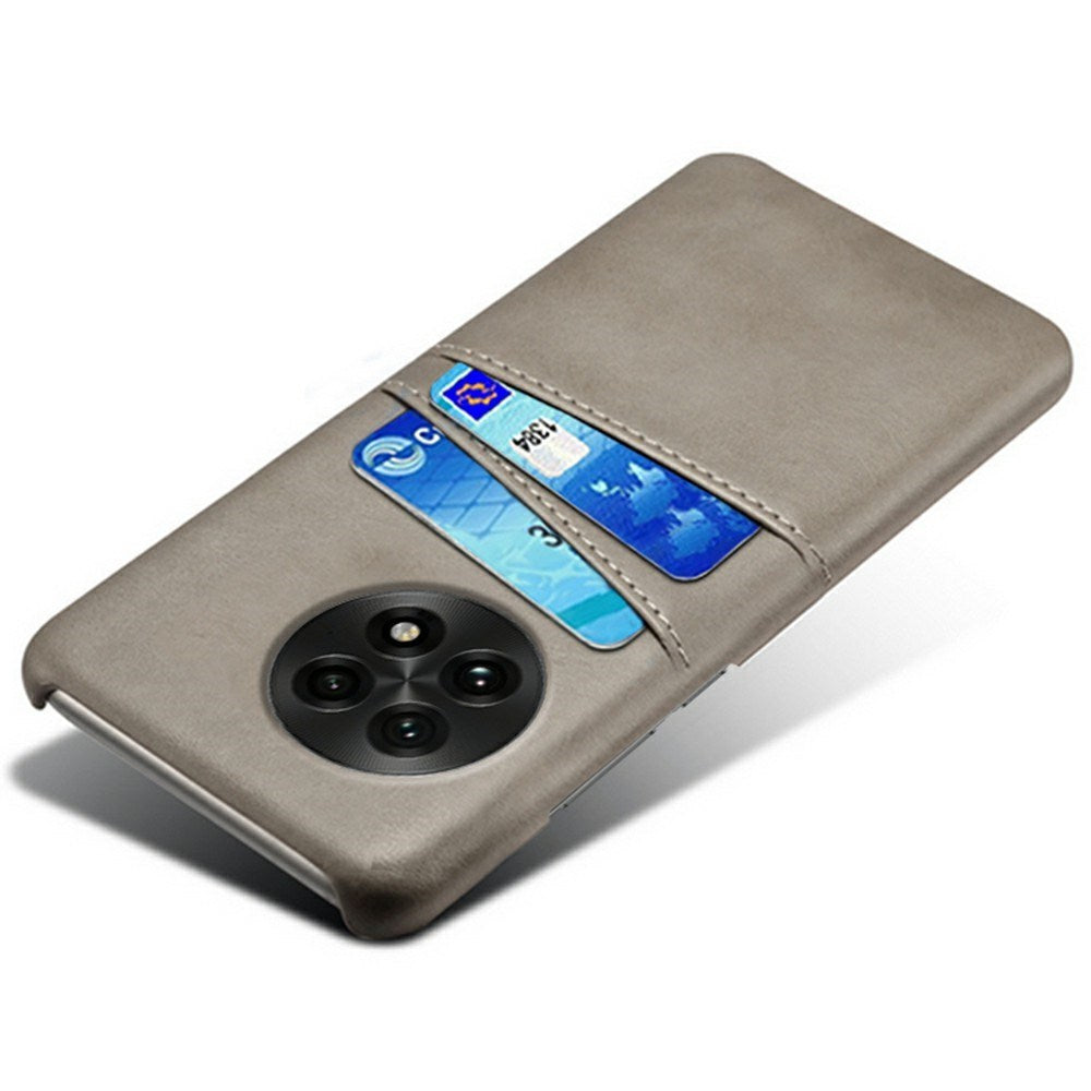 EIDERWOOD - OnePlus 13 Kunstlæder Cover m. Indbygget Kortholder - Grå