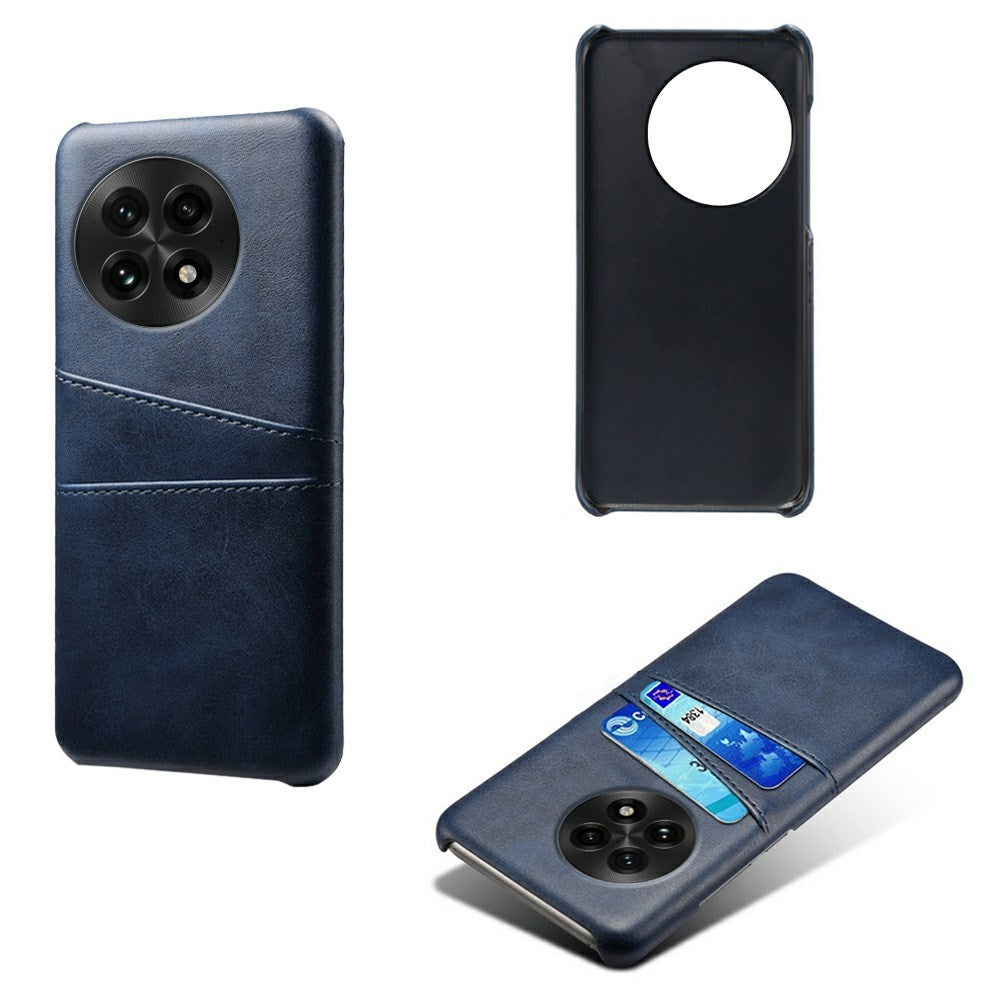 EIDERWOOD - OnePlus 13 Kunstlæder Cover m. Indbygget Kortholder - Blå