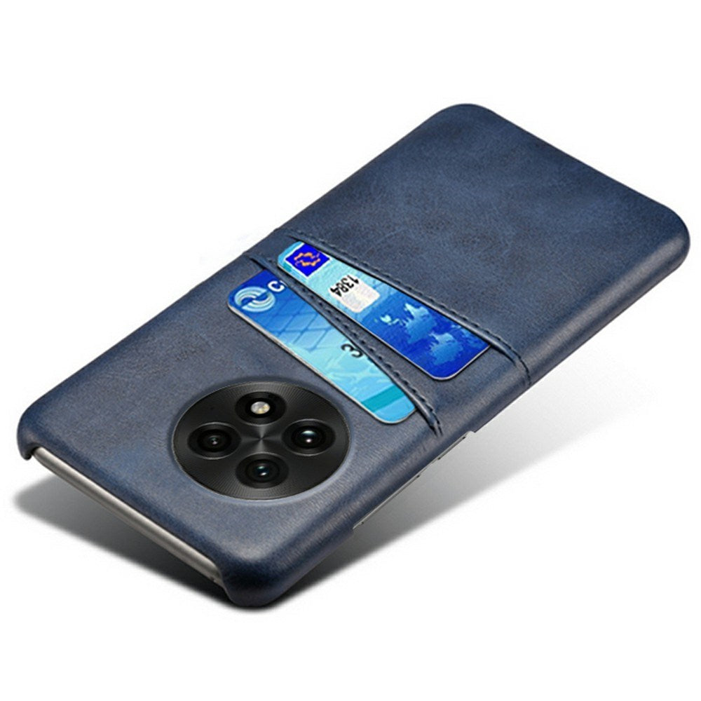EIDERWOOD - OnePlus 13 Kunstlæder Cover m. Indbygget Kortholder - Blå