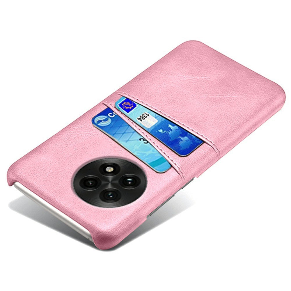 EIDERWOOD - OnePlus 13 Kunstlæder Cover m. Indbygget Kortholder - Lyserød