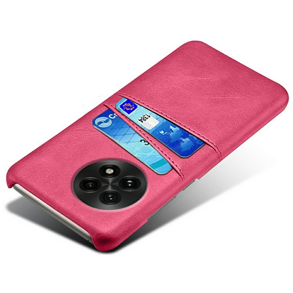EIDERWOOD - OnePlus 13 Kunstlæder Cover m. Indbygget Kortholder - Pink
