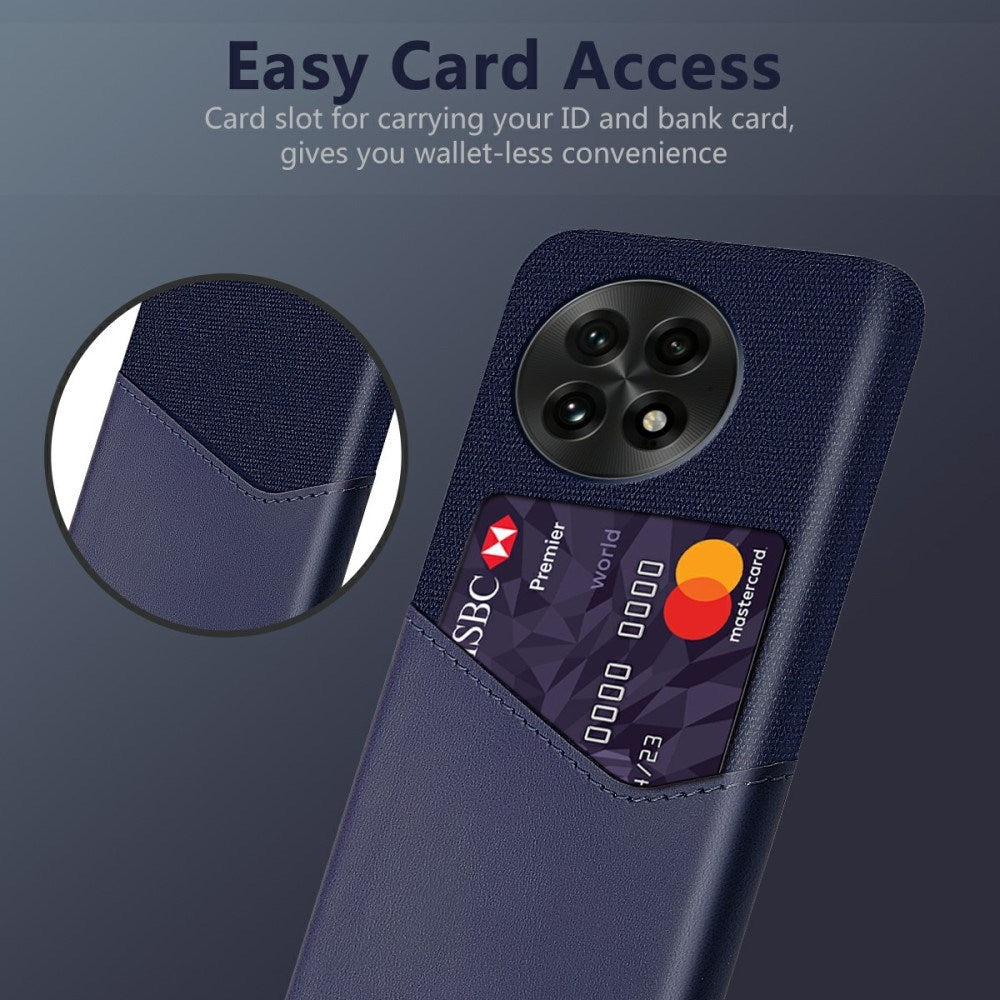 EIDERWOOD - Telefoncover til OnePlus 13 - Stoftekstur, Kunst Læder og Hård PC Beskyttelse