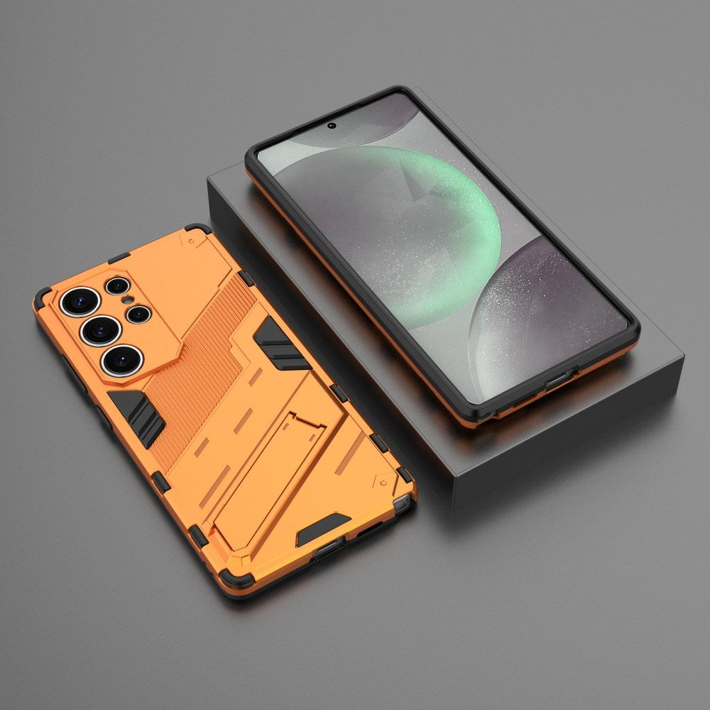 EIDERWOOD - Håndværker Cover m. Kickstand - Samsung Galaxy S25 Ultra - Orange