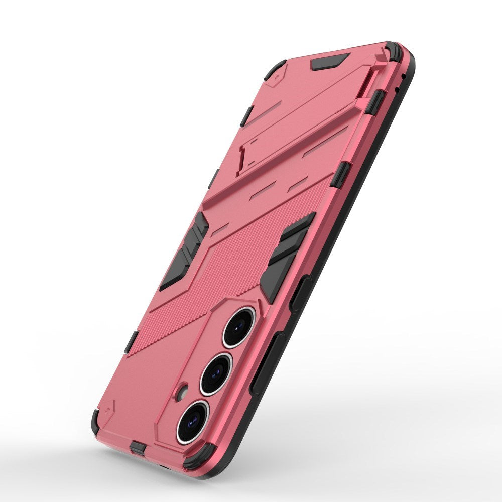 Samsung Galaxy S25+ Håndværkercover med Kickstand - Lyserød