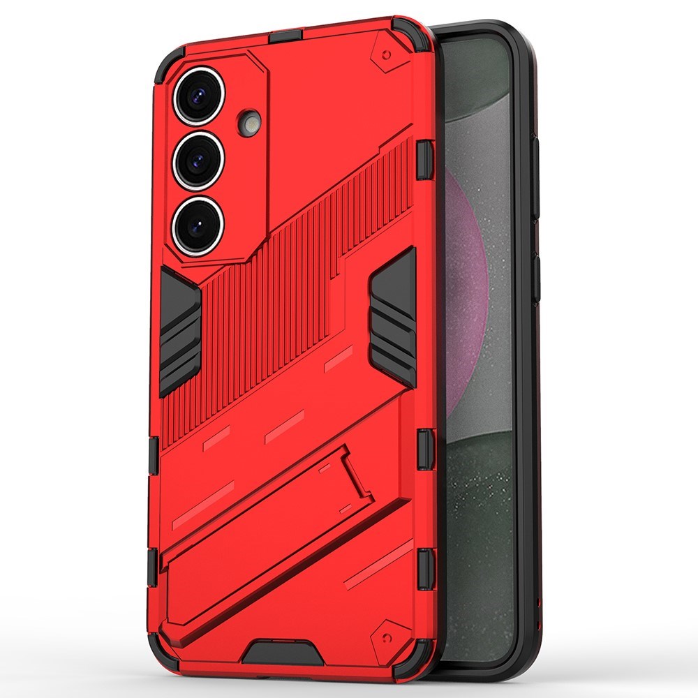 EIDERWOOD Samsung Galaxy S25+ (Plus) Håndværkercover med Kickstand - Rød