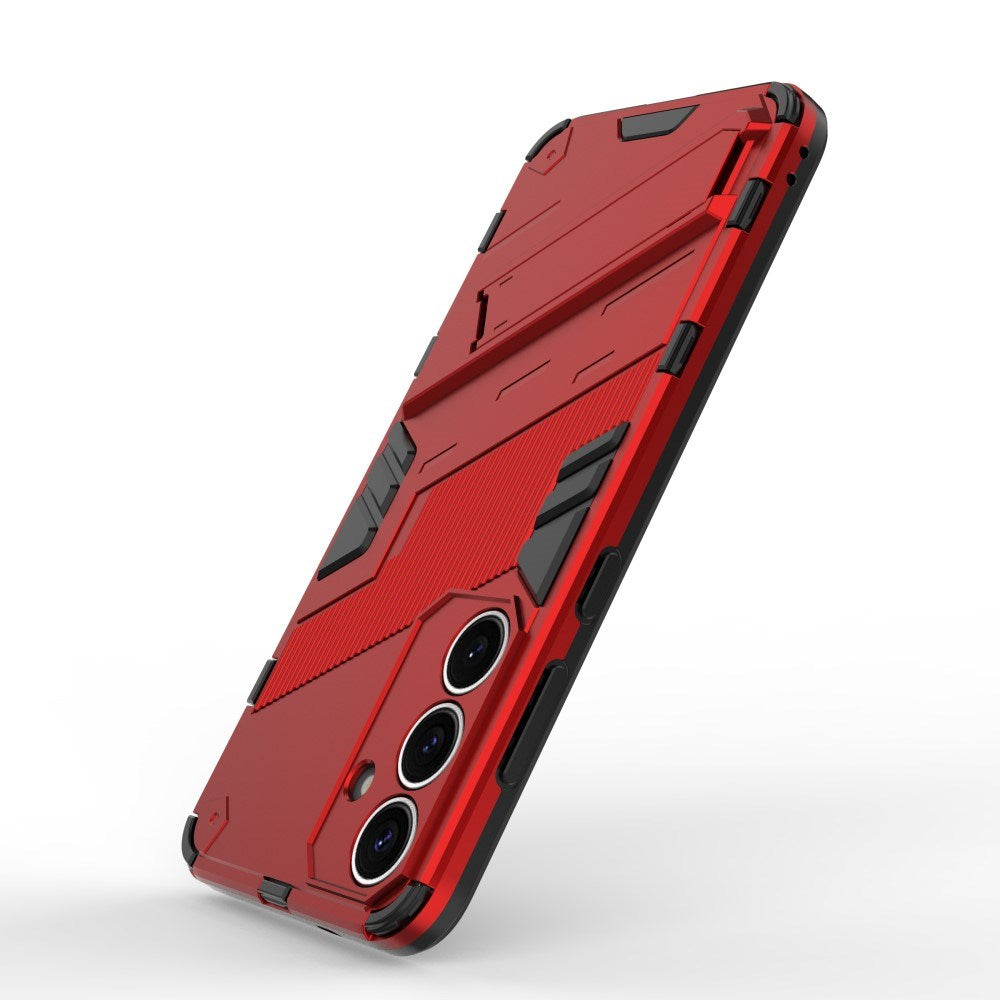 EIDERWOOD Samsung Galaxy S25+ (Plus) Håndværkercover med Kickstand - Rød