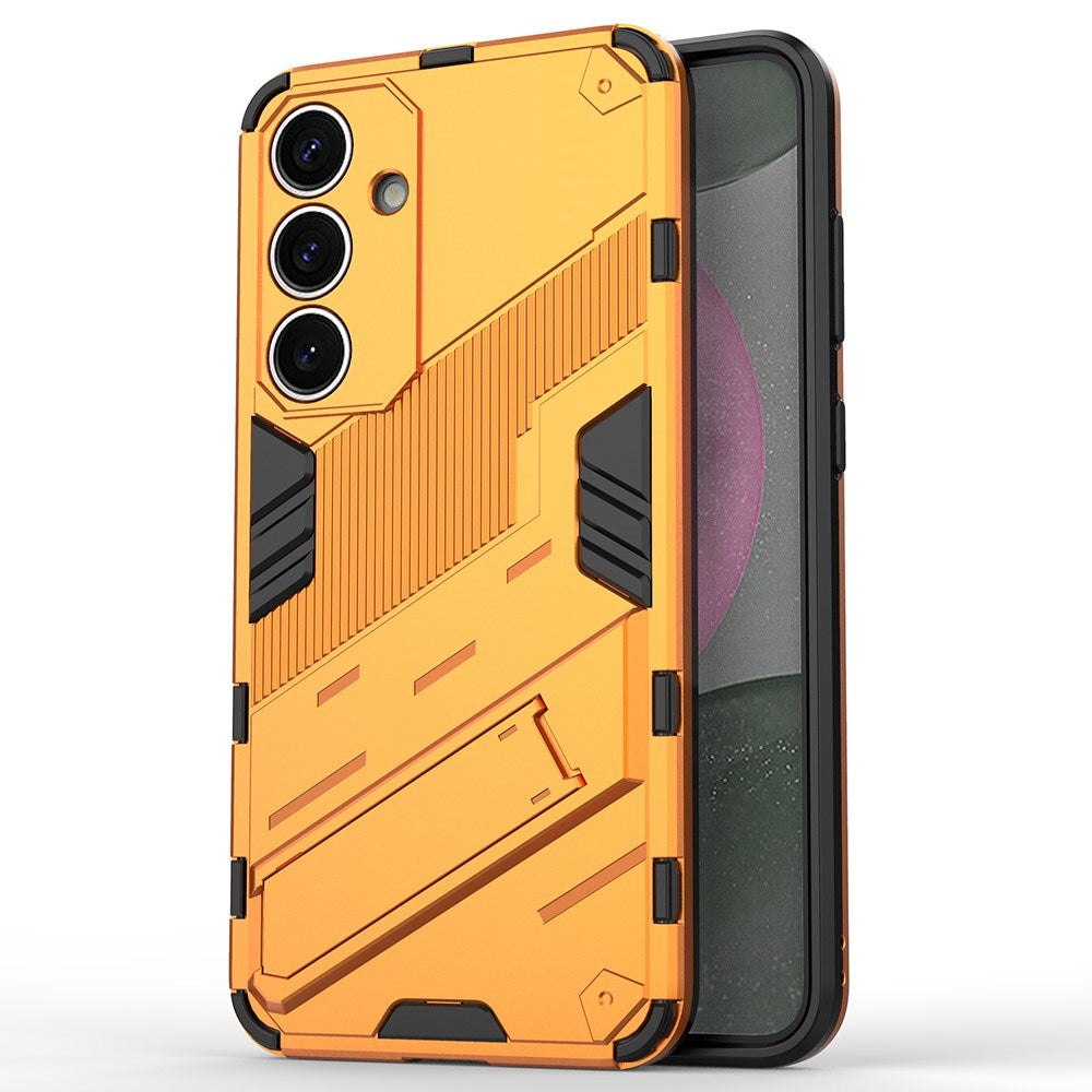 EIDERWOOD Samsung Galaxy S25+ (Plus) Håndværkercover med Kickstand - Orange