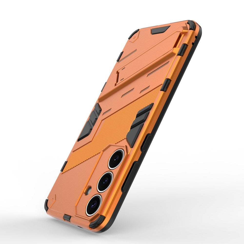 EIDERWOOD Samsung Galaxy S25+ (Plus) Håndværkercover med Kickstand - Orange