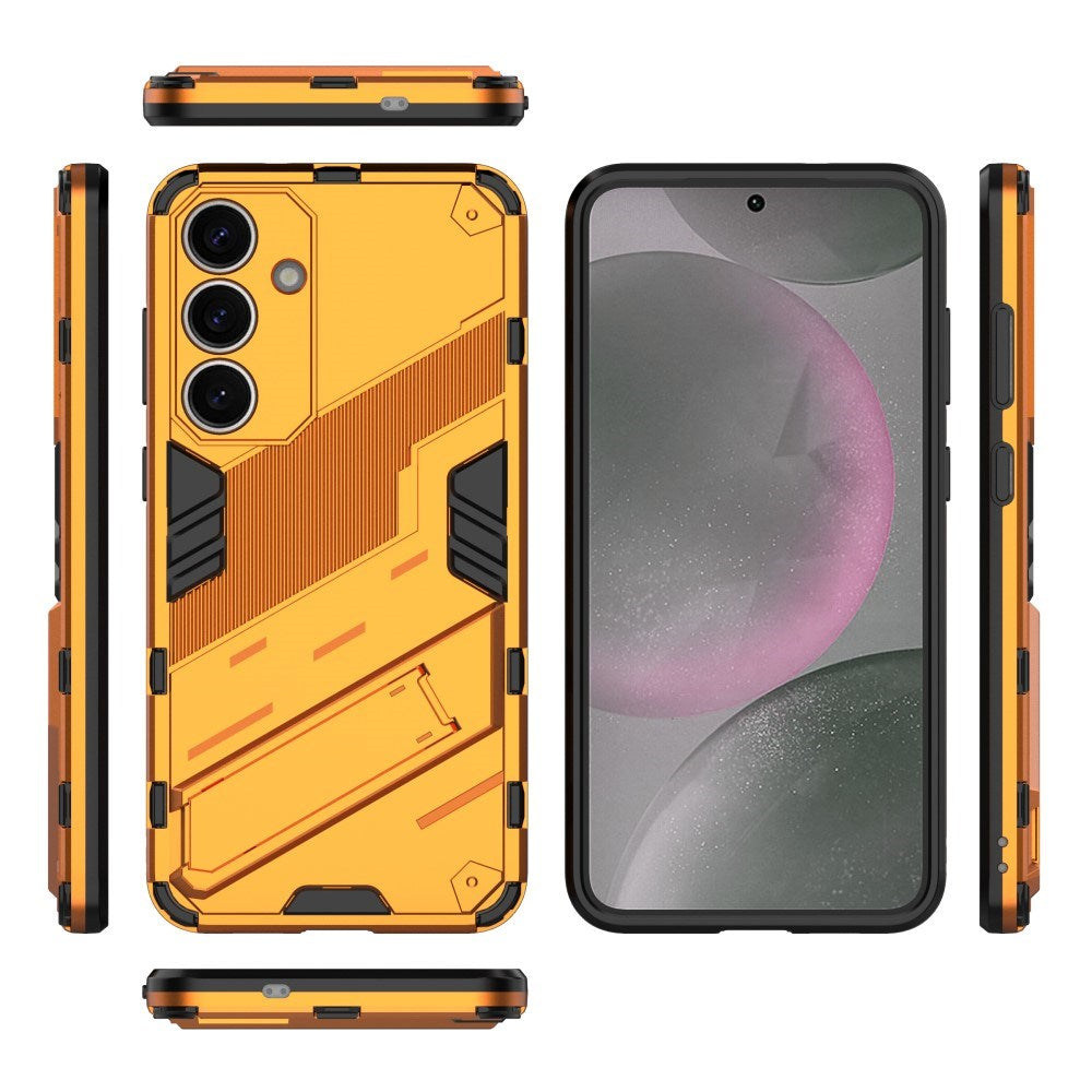 EIDERWOOD Samsung Galaxy S25+ (Plus) Håndværkercover med Kickstand - Orange