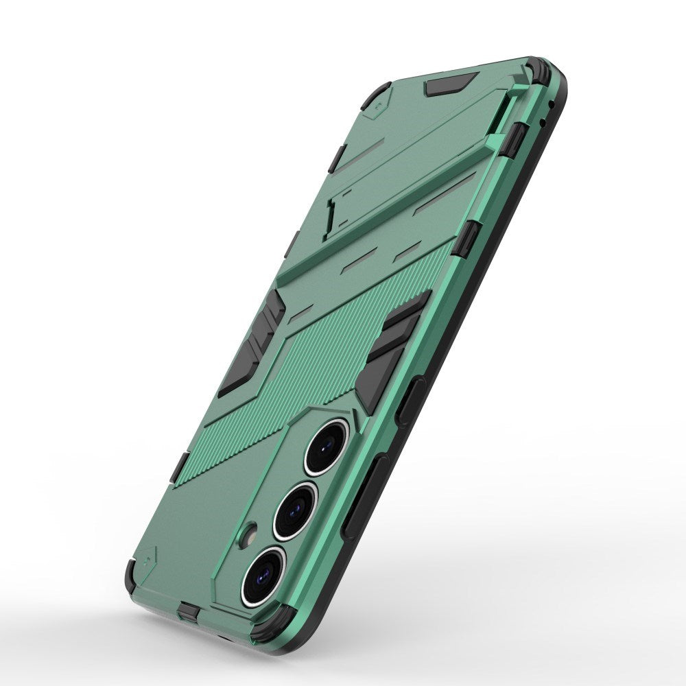 EIDERWOOD Samsung Galaxy S25+ (Plus) Håndværkercover med Kickstand - Grøn