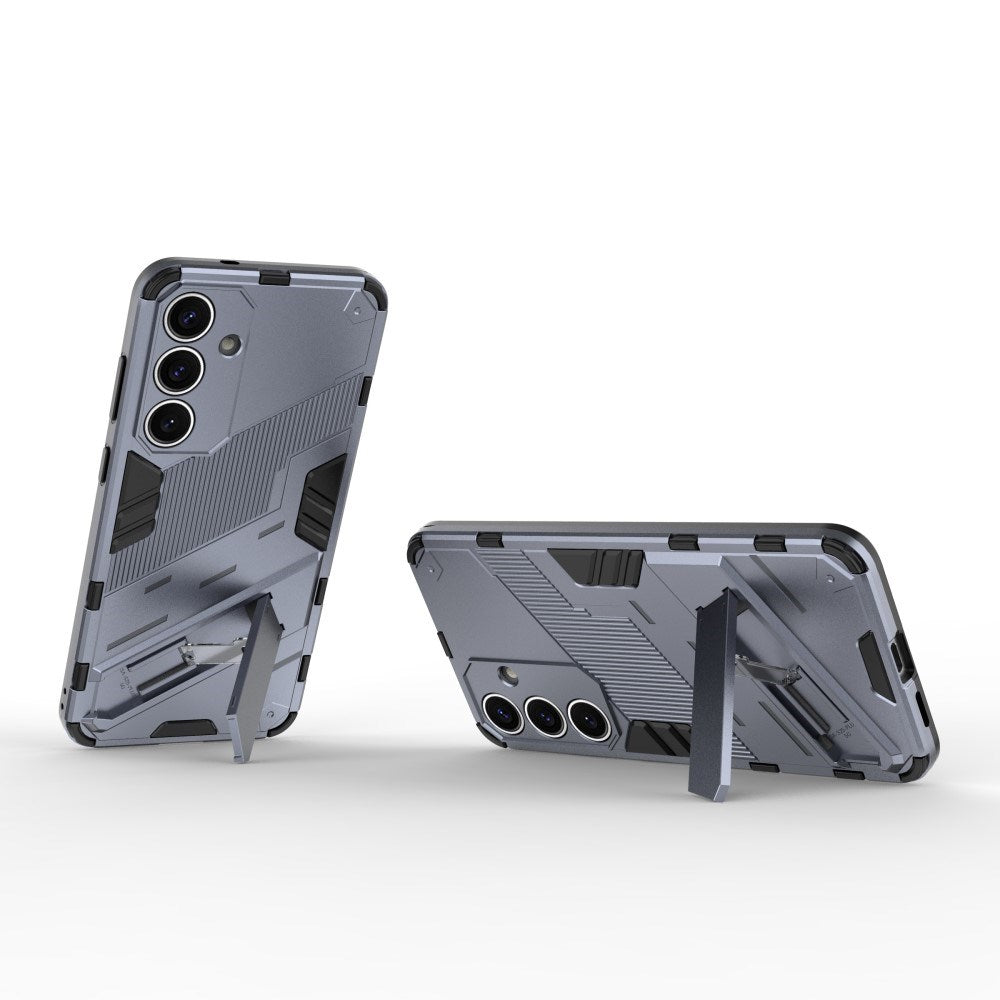 EIDERWOOD Samsung Galaxy S25+ (Plus) Håndværkercover med Kickstand - Mørkeblå