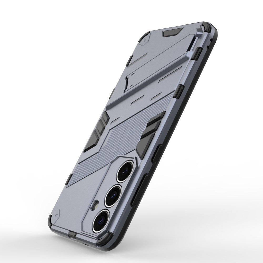 EIDERWOOD Samsung Galaxy S25+ (Plus) Håndværkercover med Kickstand - Mørkeblå