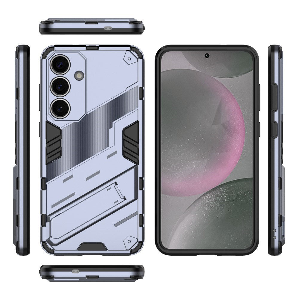 EIDERWOOD Samsung Galaxy S25+ (Plus) Håndværkercover med Kickstand - Mørkeblå