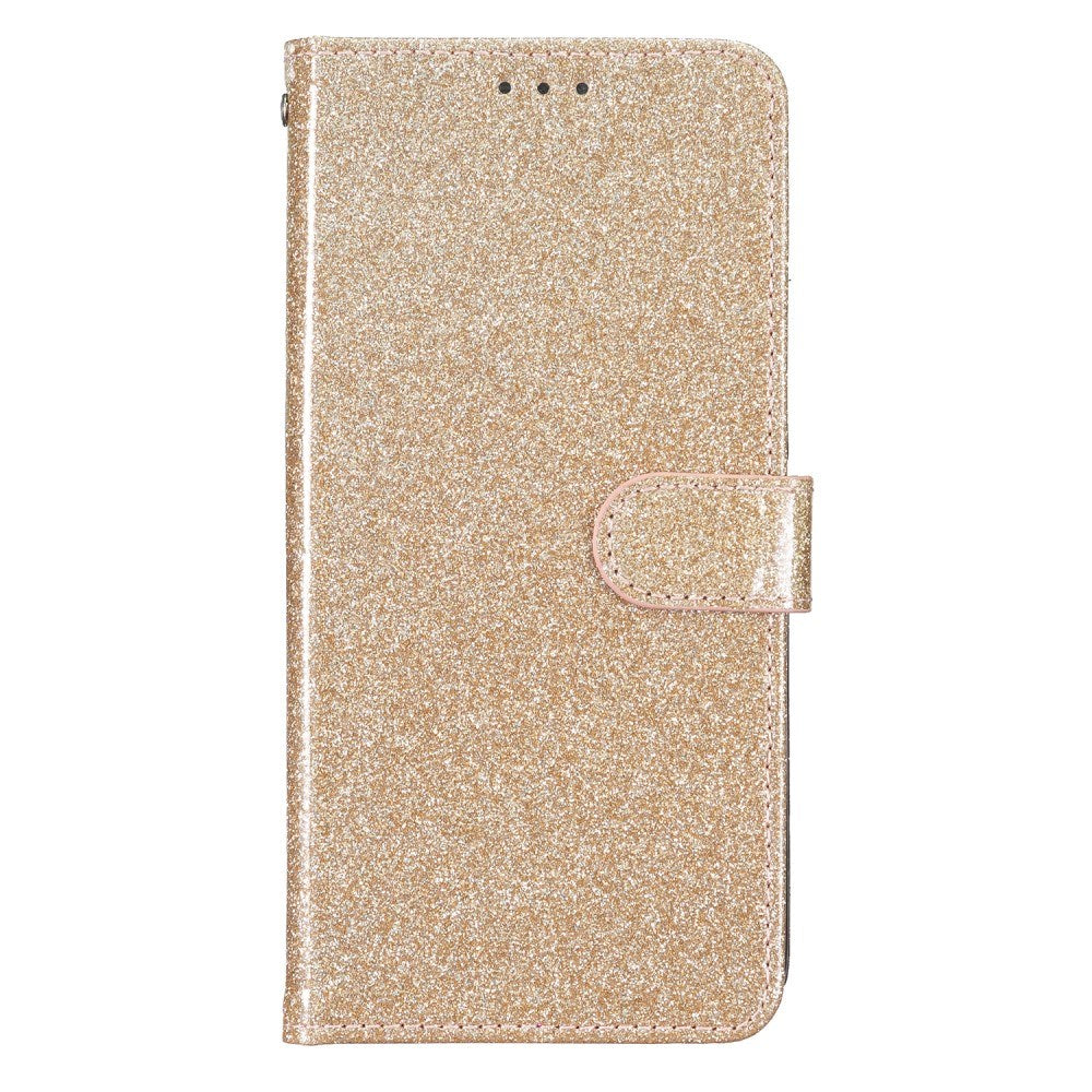 EIDERWOOD Samsung Galaxy A36 (5G) Læder Mobil Cover m. Pung & Strop - Glimmer - Guld
