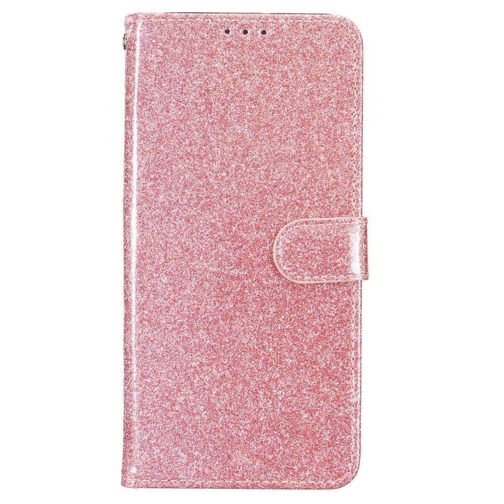 EIDERWOOD Samsung Galaxy A36 (5G) Læder Mobil Cover m. Pung & Strop - Glimmer - Rose Gold
