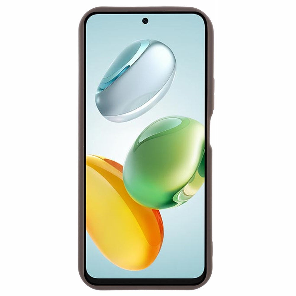 EIDERWOOD - Honor 200 Smart - Anti-Slip Fleksibelt Plastik Cover - Brun