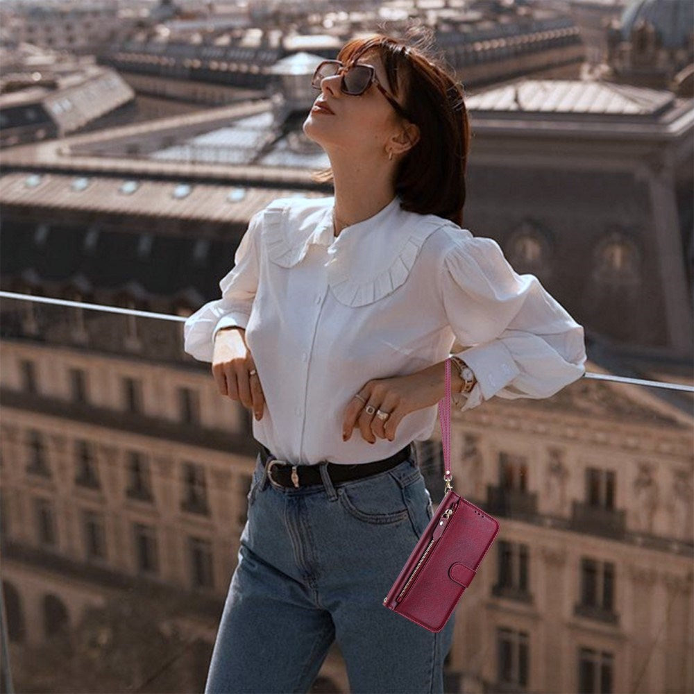 EIDERWOOD Xiaomi Redmi Note 14 Pro+ / 14 Pro (5G) Flip Cover m. Kortholder & Lomme - Rød