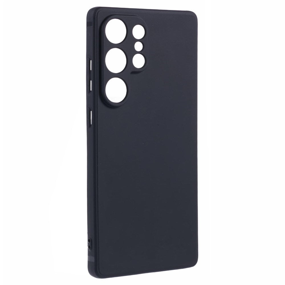 EIDERWOOD Samsung Galaxy S25 Ultra Plast Stødabsorberende Cover - Sort