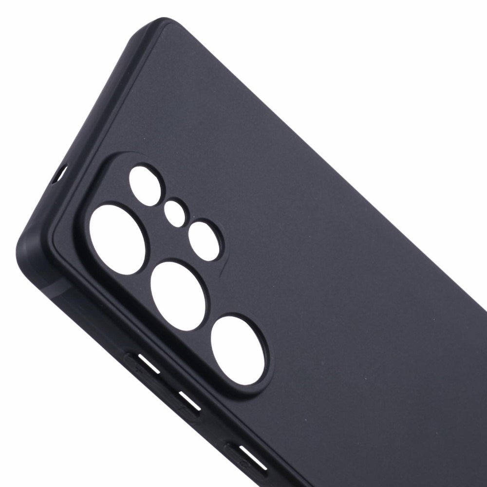 EIDERWOOD Samsung Galaxy S25 Ultra Plast Stødabsorberende Cover - Sort